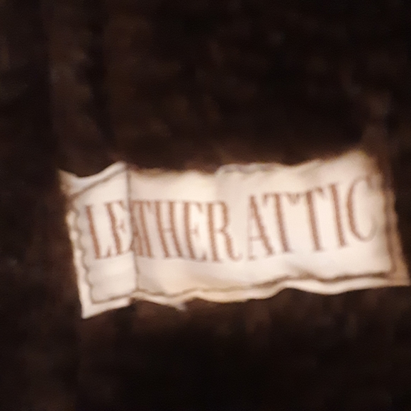 Vintage Brown Genuine Shearling  Sheepskin Coat Women's XS/S- Leather Attic - Picture 9 of 13